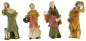Preview: Handbemalte Krippenfiguren Mägde und Hirten 4-tlg., ca. 5 cm, K 111-05