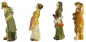 Preview: Handbemalte Krippenfiguren Mägde und Hirten 4-tlg., ca. 5 cm, K 111-05