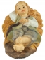 Preview: Handbemalte Krippenfigur Junge liegend, ca. 6 cm, K 182-38