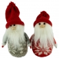 Preview: Winterlicher Wichtel Dominik 2er Set ca. 15 cm - Weihnachtsdekoration