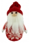 Preview: Winterlicher Wichtel Dominik 2er Set ca. 15 cm - Weihnachtsdekoration