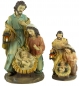 Preview: Krippenfigurenblock Heilige Familie groß, ca. 23 cm, K 030F-23