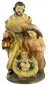Preview: Krippenfigurenblock Heilige Familie klein, ca. 14 cm, K 030G-14