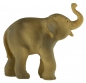 Preview: Handbemalte Krippenfigur Elefant klein, ca. 4,5 cm, T 001-25