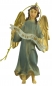 Preview: Handbemalte Krippenfigur Glorienengel mit Gloria Tuch, ca. 9 cm, K 001-9