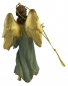 Preview: Handbemalte Krippenfigur Glorienengel mit Gloria Tuch, ca. 9 cm, K 001-9