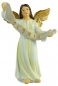 Preview: Handbemalte Krippenfigur Glorienengel mit Gloria Tuch, ca. 9,5 cm, K 176-9