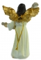 Preview: Handbemalte Krippenfigur Glorienengel mit Gloria Tuch, ca. 9,5 cm, K 176-9