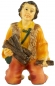 Preview: Handbemalte Krippenfigur Holzsammler, ca. 7 cm, K 001-27