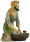Preview: Handbemalte Krippenfigur Bäcker, ca. 8 cm, K 912-11
