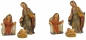 Preview: Kleine Krippenfiguren Heilige Familie 3-tlg. 2er Set, ca. 4,5 cm, YBO002