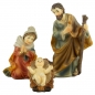 Preview: Hochwertige Krippenfiguren Heilige Familie 4-tlg., ca. 10 cm, K 504-01