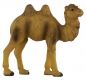 Preview: Handbemalte Krippenfigur Kamel klein, ca. 7 cm, K 001-17