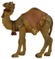 Preview: Handbemalte Krippenfigur Kamel, ca. 12,5 cm, T 134-1