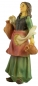 Preview: Handbemalte Krippenfigur Magd mit zwei Krügen, ca. 10 cm, K 905-11