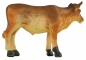 Preview: Handbemalte Krippenfigur Ochse stehend, ca. 6 cm, T 093-1