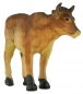 Preview: Handbemalte Krippenfigur Ochse stehend, ca. 6 cm, T 093-1