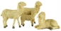 Preview: Handbemalte Krippenfiguren Schafherde 7-tlg., ca. 8,5 cm, T 089-15