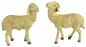 Preview: Handbemalte Krippenfiguren Schafherde 7-tlg., ca. 8,5 cm, T 089-15