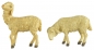 Preview: Handbemalte Krippenfiguren Schafherde 7-tlg., ca. 8,5 cm, T 089-15
