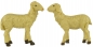 Preview: Handbemalte Krippenfiguren Schafherde 7-tlg., ca. 7 cm, YDS 005
