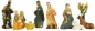 Preview: Zierliche Krippenfiguren 11-tlg., ca. 3,5 cm, K 110