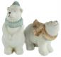 Preview: Bezaubernde Eisbären 2er Set ca. 17 cm - Weihnachtsdekoration