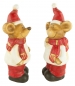Preview: Bezaubernde Mäuse 2er Set ca. 13 cm - Weihnachtsdekoration