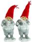 Preview: Bezaubernder Nikolaus 2er Set ca. 20 cm - Weihnachtsdekoration