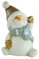 Preview: Bezaubernde Schneemänner 2er Set ca. 14 cm - Weihnachtsdekoration