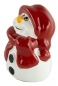 Preview: Bezaubernde Schneemänner Doris & Joris 2er Set ca. 7 cm - Weihnachtsdekoration