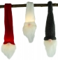 Preview: Winterlicher Wichtel mit LED 3er Set ca. 20 cm - Weihnachtsdekoration