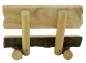 Preview: Holzbank - Krippenzubehör, ca. 5,5 cm