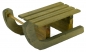 Preview: Holzschlitten klein - Krippenzubehör, ca. 3 cm