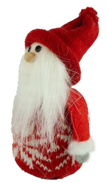Preview: Winterlicher Wichtel Dominik 2er Set ca. 15 cm - Weihnachtsdekoration