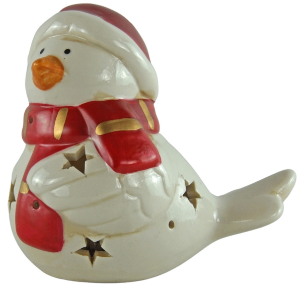 Preview: Süße LED Vögel ca. 10 cm - Weihnachtsdekoration