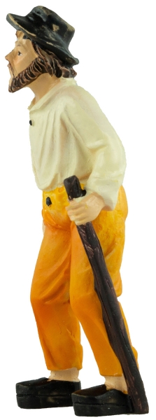 Preview: Handbemalte Krippenfigur Großvater, ca. 10 cm, K 938-10