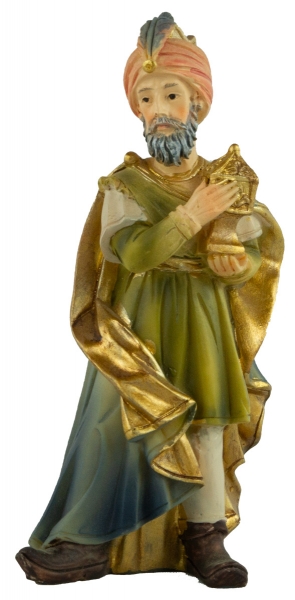 Preview: Wunderschöne Krippenfiguren Heilige drei Könige 3-tlg., ca. 11 cm, K 504-02