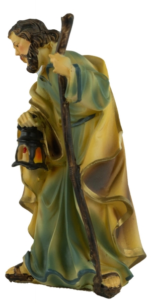 Preview: Faszinierende Krippenfiguren Heilige Familie 4-tlg., ca. 11 cm, K 001-01