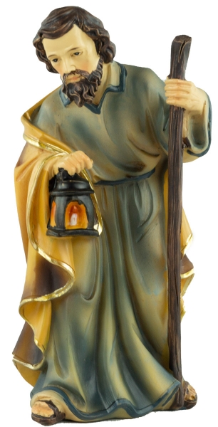 Preview: Faszinierende Krippenfiguren Heilige Familie 4-tlg., ca. 15 cm, K 077-01