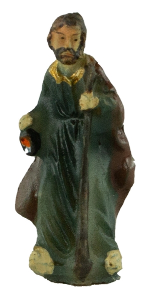 Preview: Kleine Krippenfiguren Heilige Familie 3-tlg. 2er Set, ca. 3 cm, K 110-01