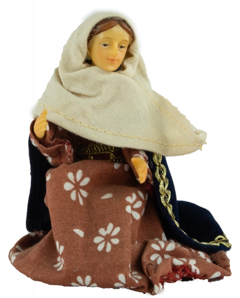 Preview: Alpländische Ankleidefiguren Heilige Familie 3-tlg., ca. 13 cm, K 108-01