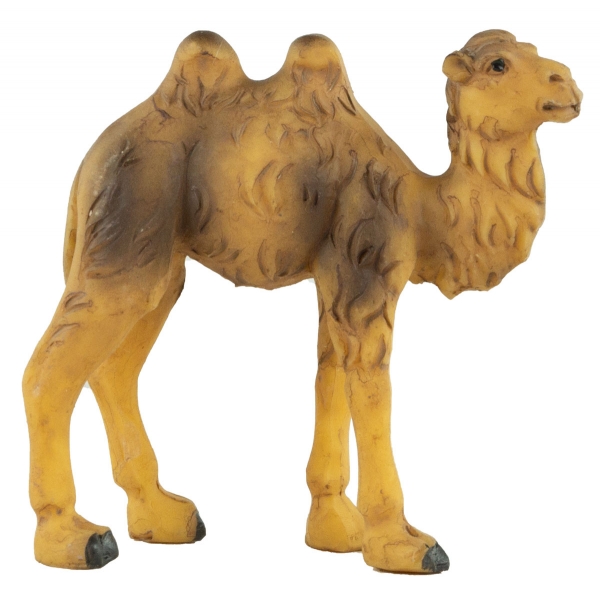 Handbemalte Krippenfigur Kamel klein, ca. 6 cm, K 004-17