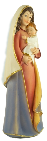 Preview: Heiligenfigur Maria mit Jesuskind klein, ca. 20 cm, K 089-20