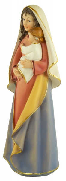 Preview: Heiligenfigur Maria mit Jesuskind klein, ca. 20 cm, K 089-20