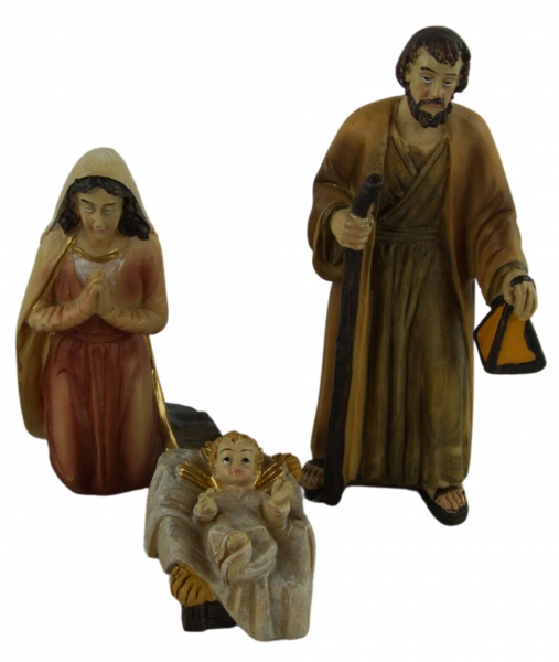 Preview: Wunderschöne Krippenfiguren 13-tlg., ca. 10 cm, K 171