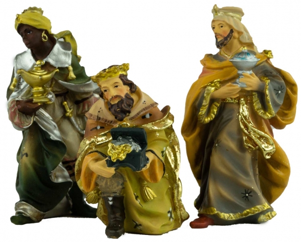 Preview: Wunderschöne Krippenfiguren 12-tlg., ca. 11 cm, K 001