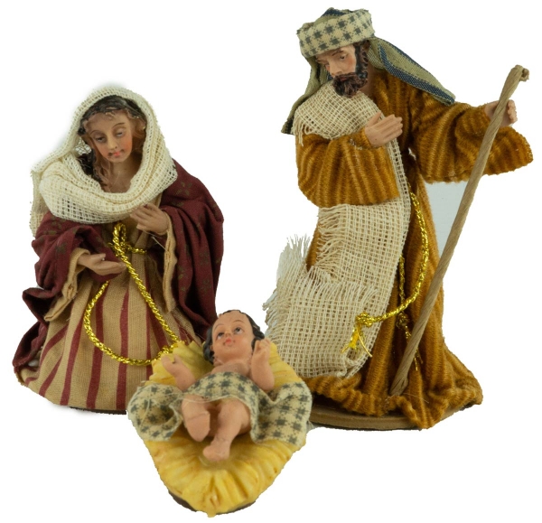 Preview: Wunderschöne Ankleidefiguren 6-tlg., ca. 13 cm, K 114