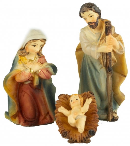 Preview: Stimmungsvolle Krippenfiguren 12-tlg., ca. 7 cm, K 181