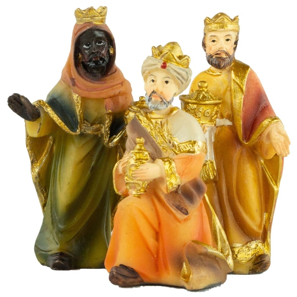 Preview: Stimmungsvolle Krippenfiguren 12-tlg., ca. 7 cm, K 181